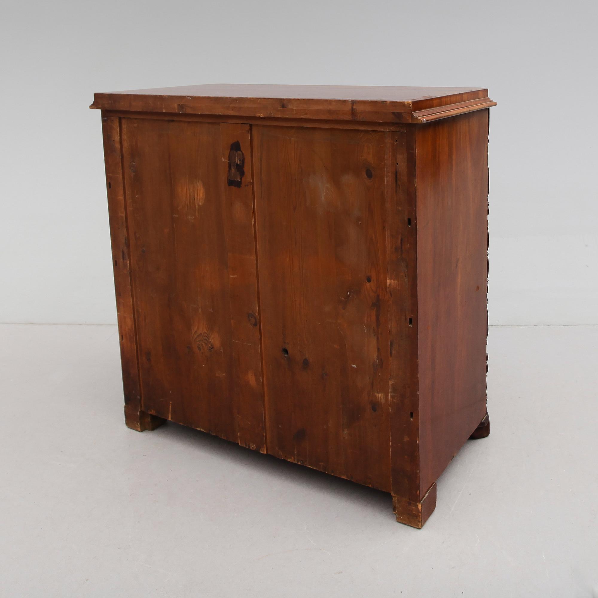 SKRIVBYRÅ, senempire, 1800-talets mitt.