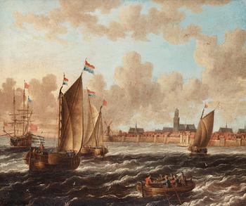JACOBUS STORCK, Uppfodrad duk. Ej sign.