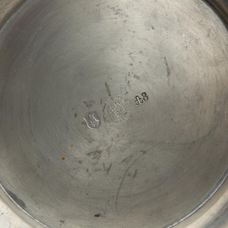 A pewter bowl, Firma Svenskt Tenn.