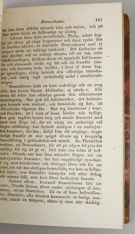 BÖCKER: 11 volymer, Verldshistoria, C F Becker, Uppsala 1833.