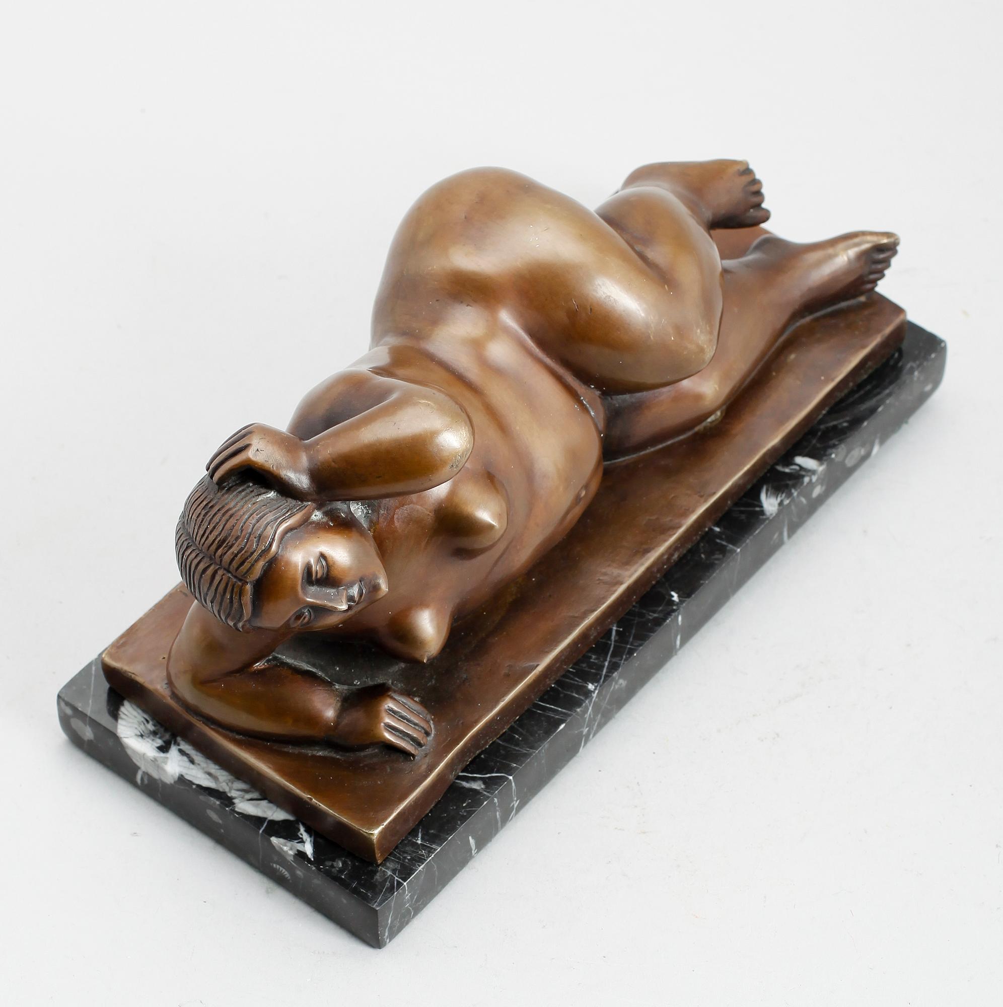 SKULPTUR, brons, 1900-tal.