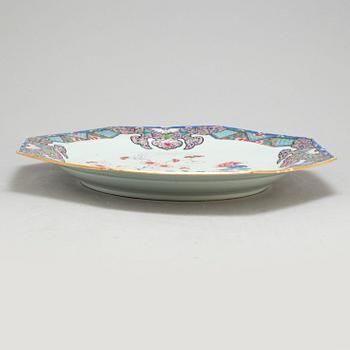 PRAKTFAT, kompaniporslin. Qingdynastin, Qianlong (1736-95).