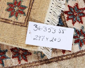 A carpet, Ziegler, c. 297 x 295 cm.