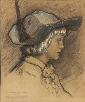 Margherita Kronberg, Brother Staffan dressed as a prince.