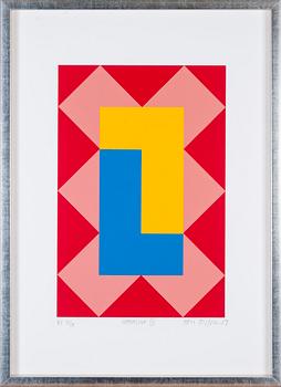 PAUL OSIPOW, serigrafi, signerad, daterad -89 och numrerad H.C. 13/15.