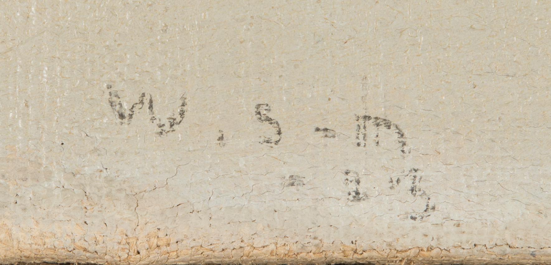 Wilho Sjöström, oil on cavas, signed and dated-23.