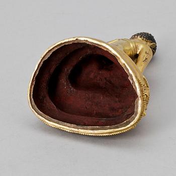BUDDHA, brons, Kina, 1800-tal.