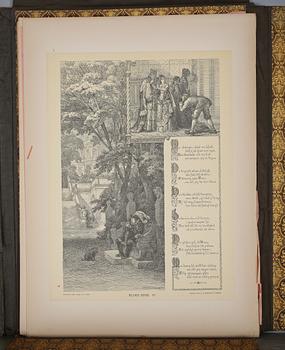 FREDRIK WILHELM SCHOLANDER, mapp med 24 grafiska blad, fösta och andra samlingen.