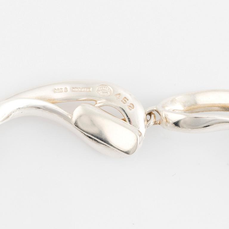 Georg Jensen, collier, "Infinity", sterlingsilver.