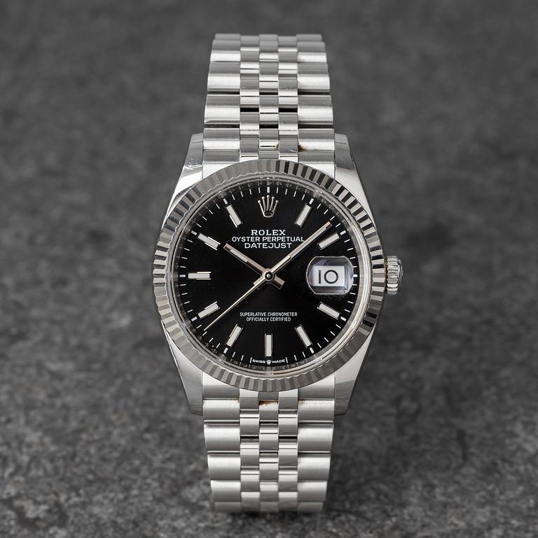 Rolex, Datejust, "Bright Black Dial", ca 2019.