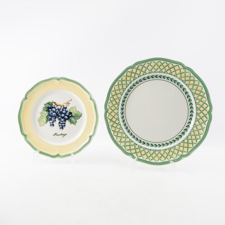 Servis, 48 delar, porslin, "French Garden Fleurence", Villeroy Bosch, Tyskland.