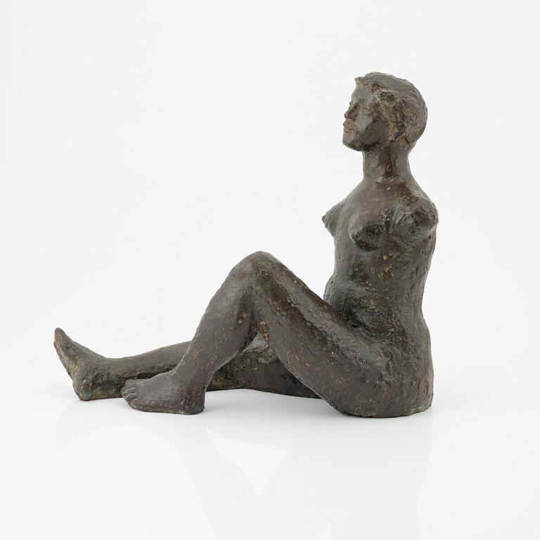 Honorio García Condoy, "torso Sentado", 1948, bronze, signered. Height 41 cm. Length 47 cm.