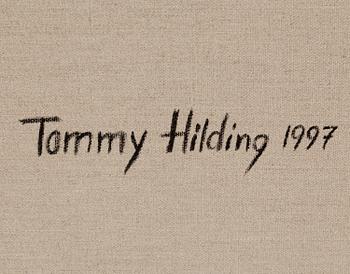 TOMMY HILDING, oil on canvas signed Tommy Hilding and dated 1997 on verso.