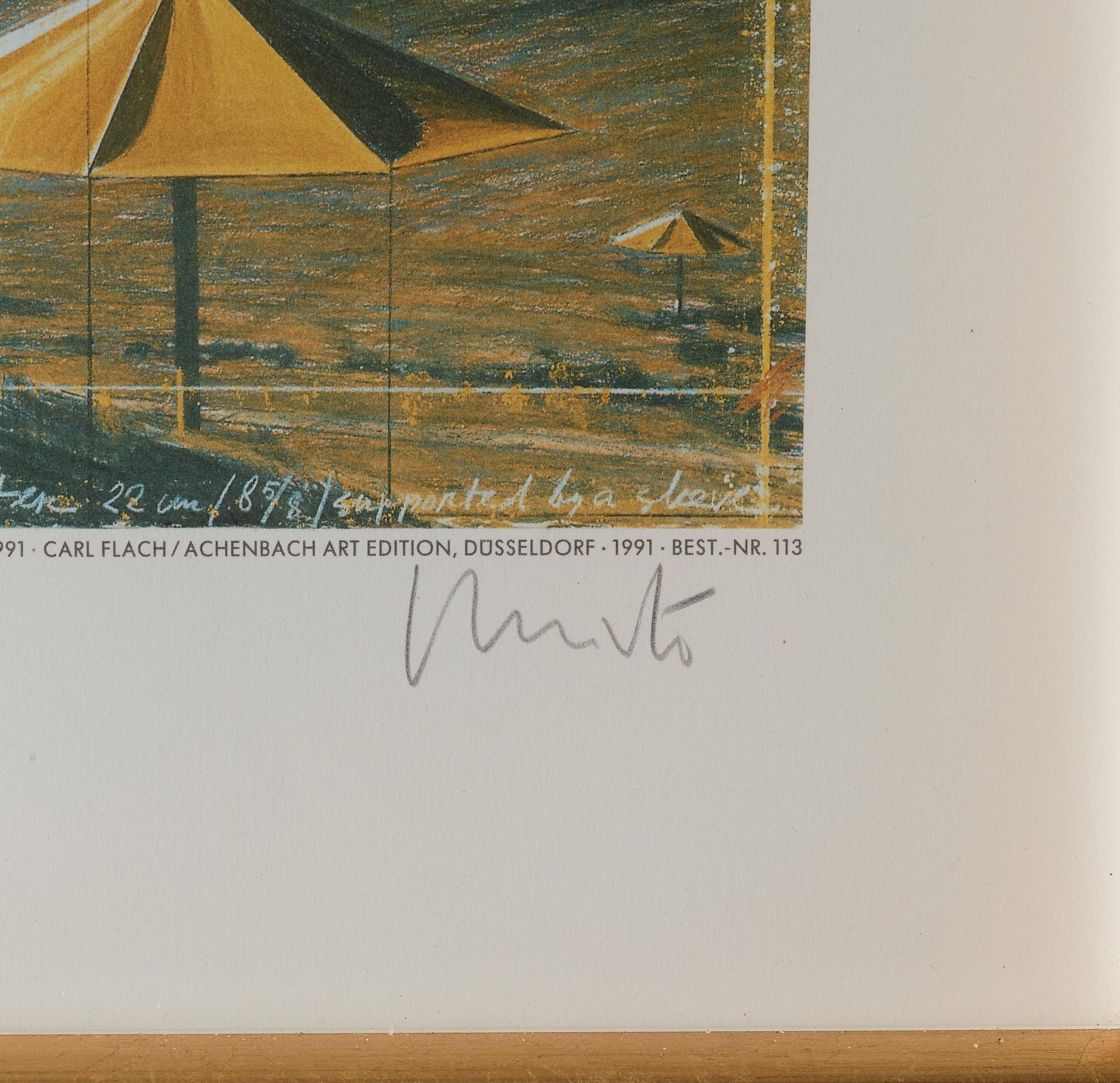 Christo & Jeanne-Claude, "The Umbrellas (Joint Project for Japan and USA)".