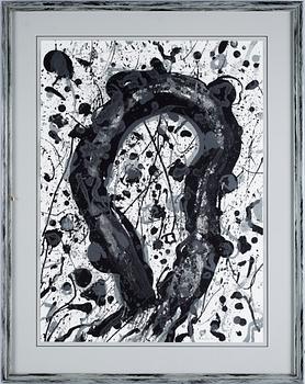 Sam Francis · SAM FRANCIS, litografi, sign o numr 45/100.