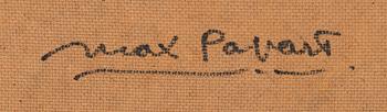 Max Papart, kollaasi, 1960, signeerattu.