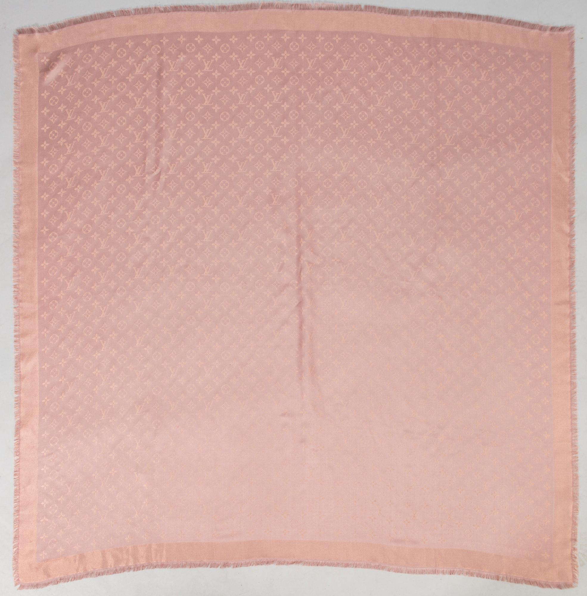 LOUIS VUITTON, Monogram shawl.