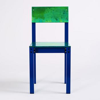 Fredrik Paulsen, stol, unik, "Chair One Open Air, Night Swimming", JOY, 2024.