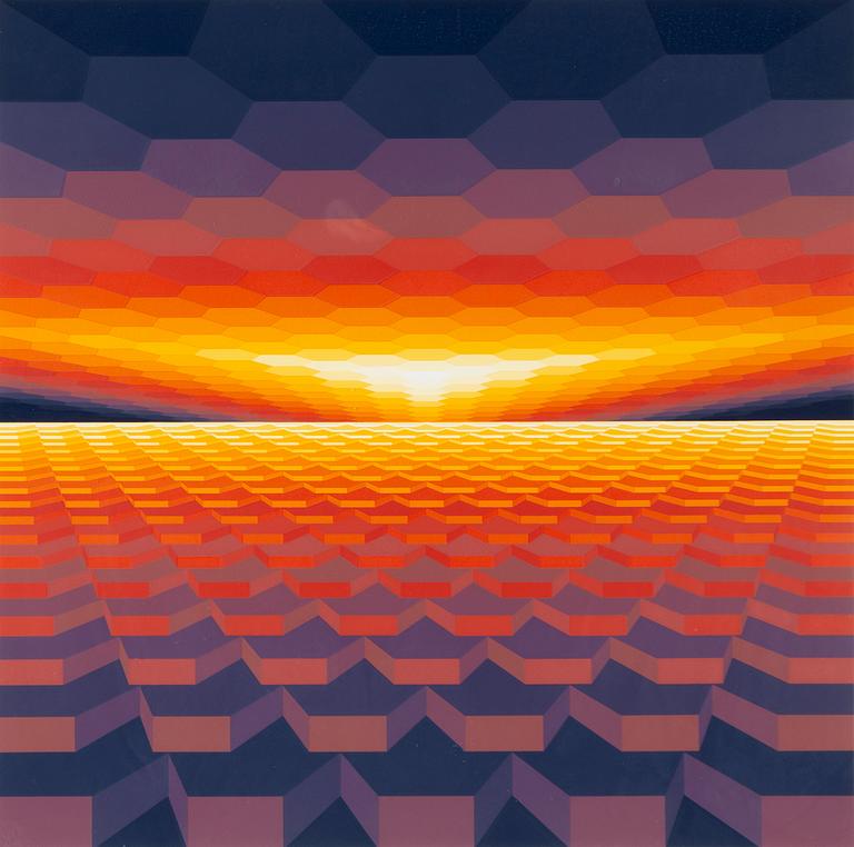 Jean-Pierre Vasarely, Untitled.