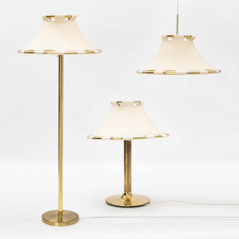 Anna Ehrner, an 'Anna' ceiling light, a table light and a floor light, Ateljé Lyktan.