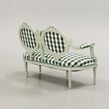 SOFFA, gustaviansk stil, 1900-tal.