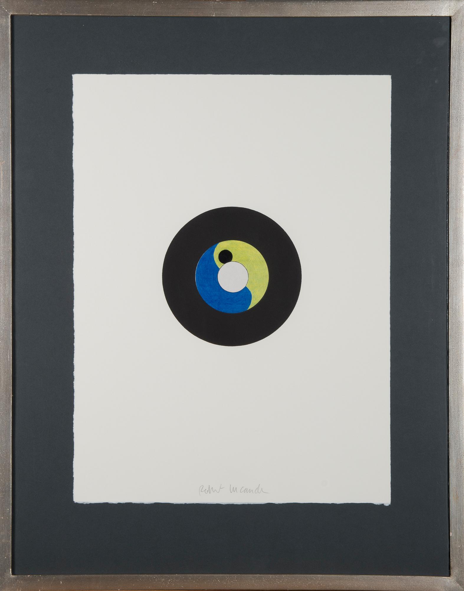 ROBERT LUCANDER, etsning, signerad.