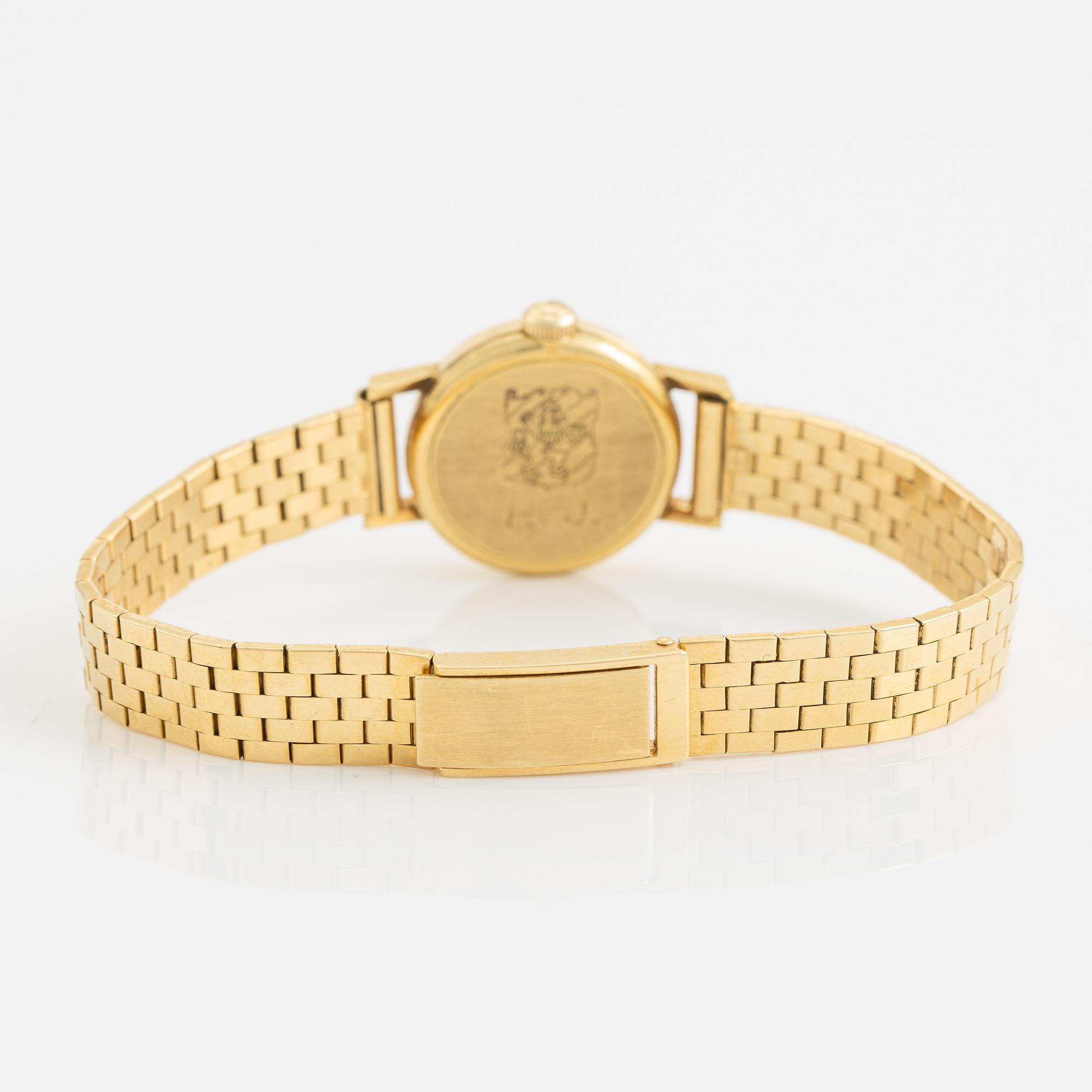 Omega, armbandsur, 19 mm.