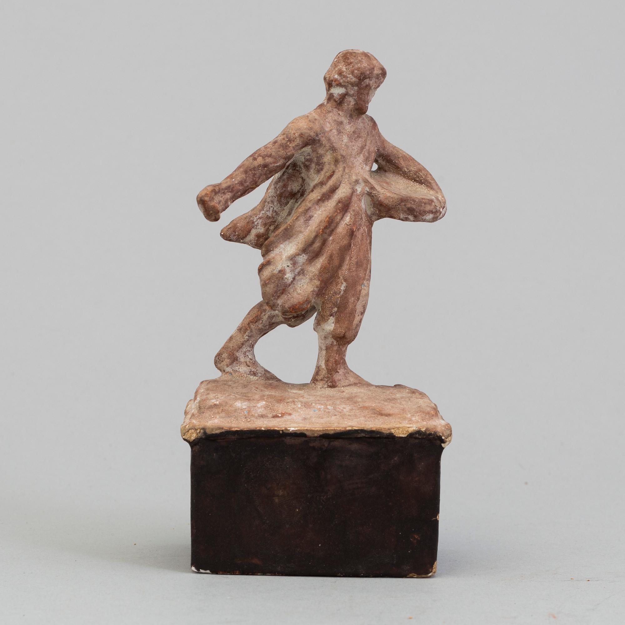 TORE STRINDBERG, sculpture, terracotta, signed.