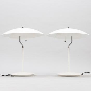 A pair of "Jonas" table lamps, designed by Jonas Hidle for AS Høvik Lys.