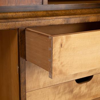 A birch cabinet, 1930's.