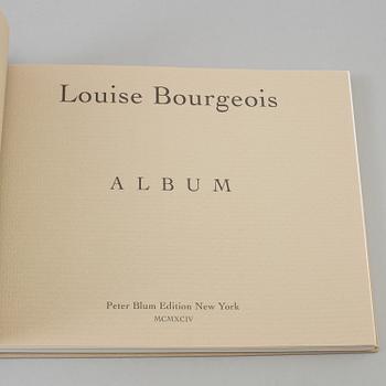 A book, Louise Bourgeois: Album. New York 1994.