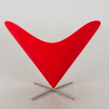 VERNER PANTON, "Heartshaped Cone chair", Vitra.