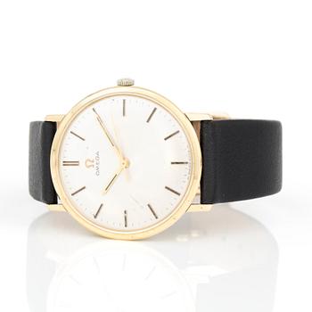 HERRARMBANDSUR, guld, Omega, 1960-tal. Tot ca 28 gram.