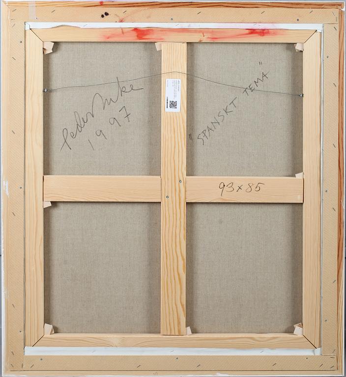 PEDER DUKE, olja på duk, signerad och daterad 1997 a tergo.