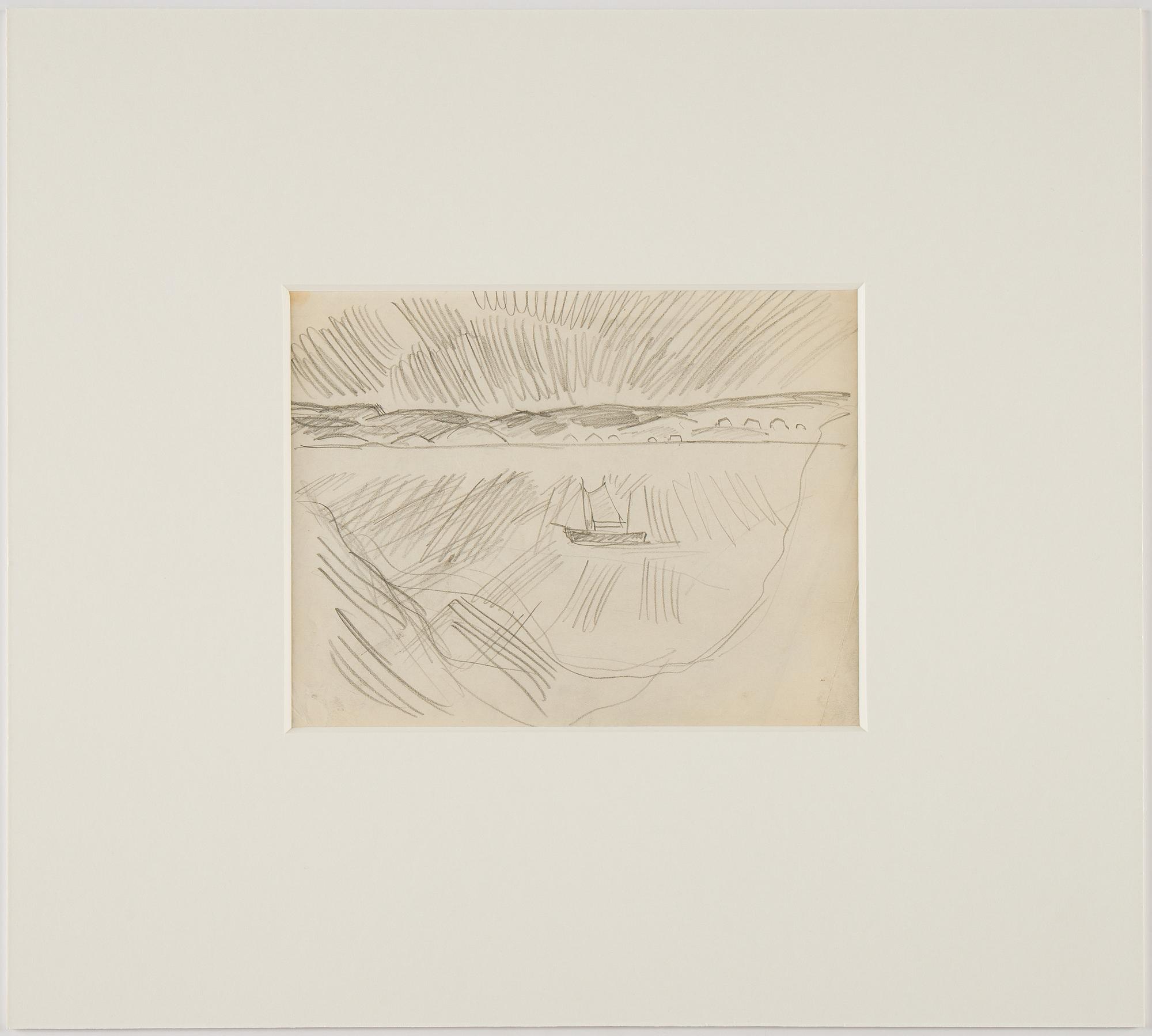 Carl Kylberg, pencil drawing.