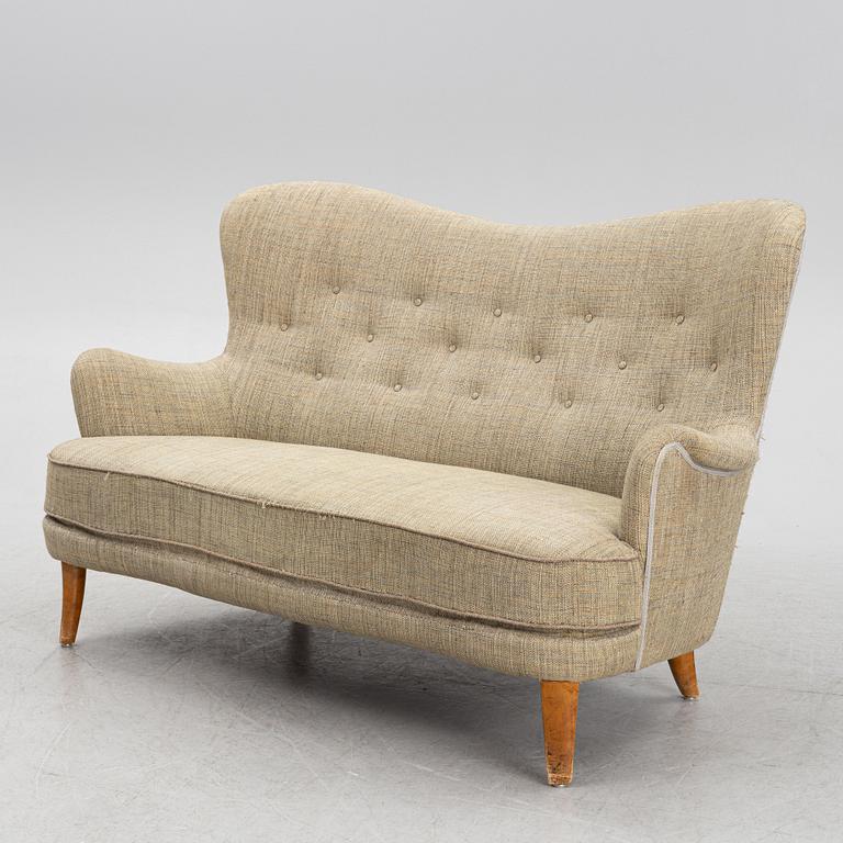Carl Malmsten, sofa, "Samspel", second half of the 20th century.