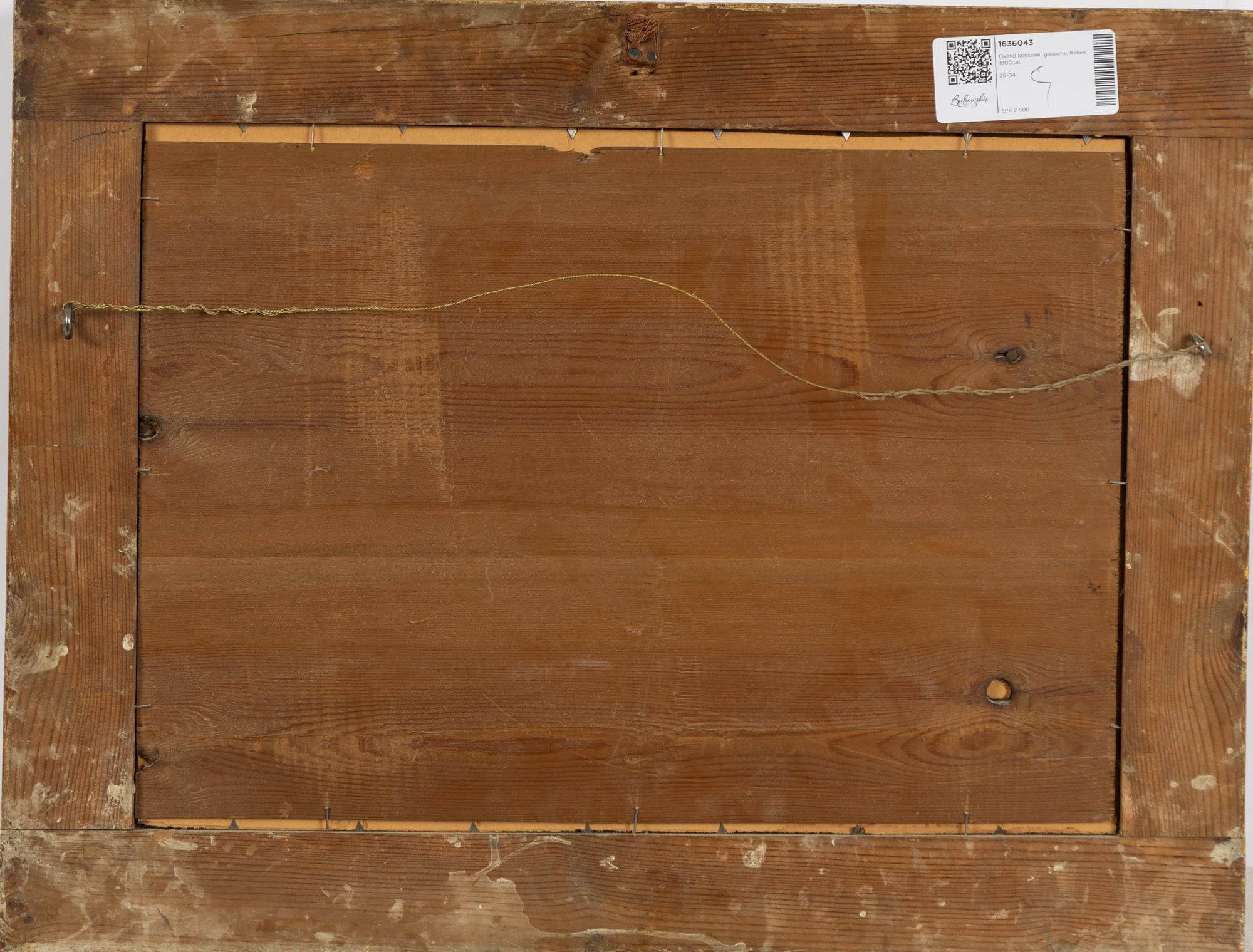 Italiensk skola, 1800-tal, "Napolidal Carmine".