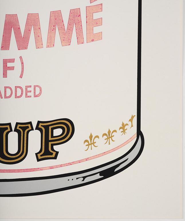 Andy Warhol, "Campbells soup Beef Consommé".