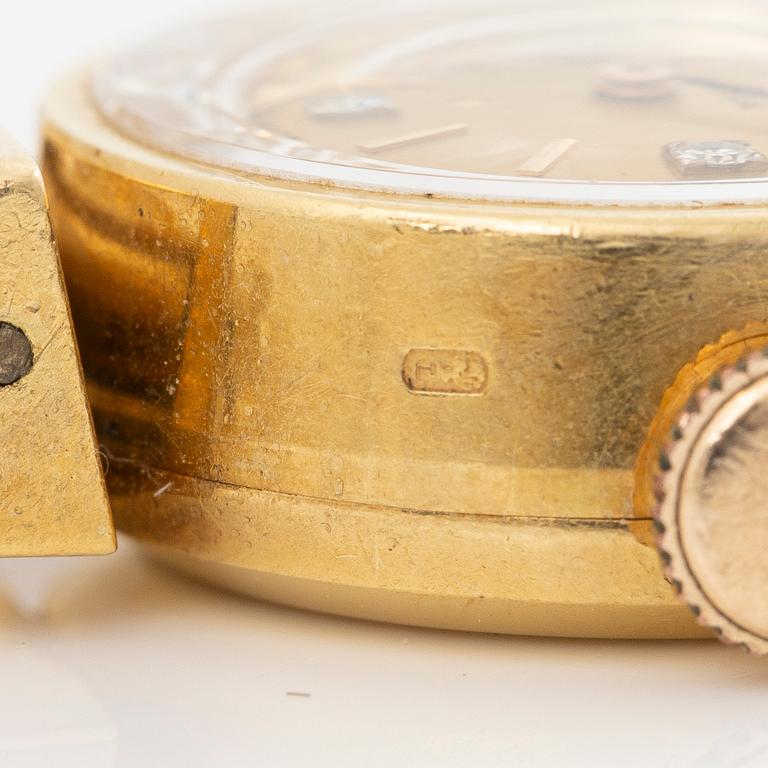 Omega, “Diamond Dial”, wristwatch, 17 mm.