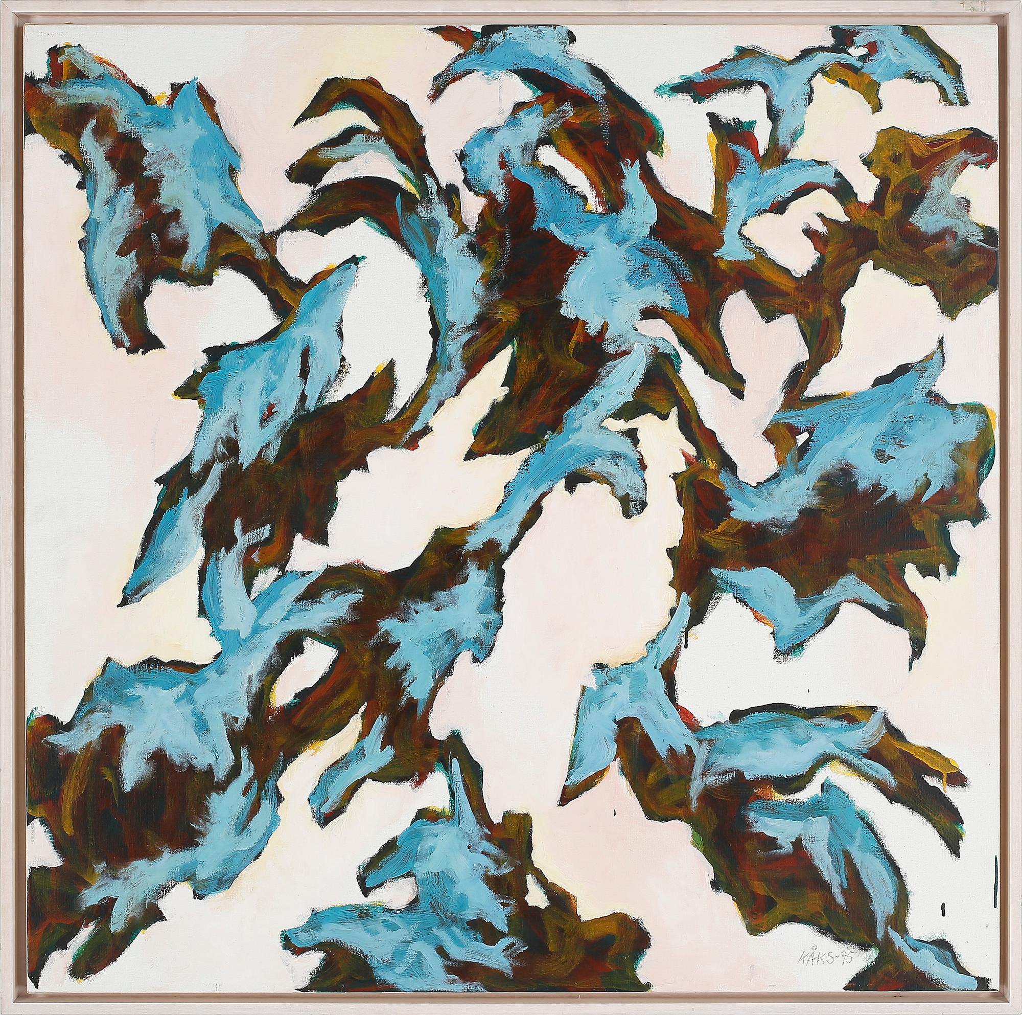 OLLE KÅKS, olja på duk, signerad och daterad '95.