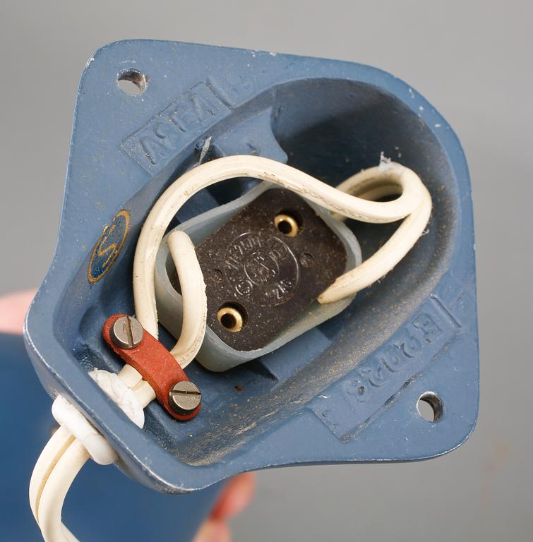 VÄGGLAMPOR, 1 par, Asea, 1900-talets mitt.