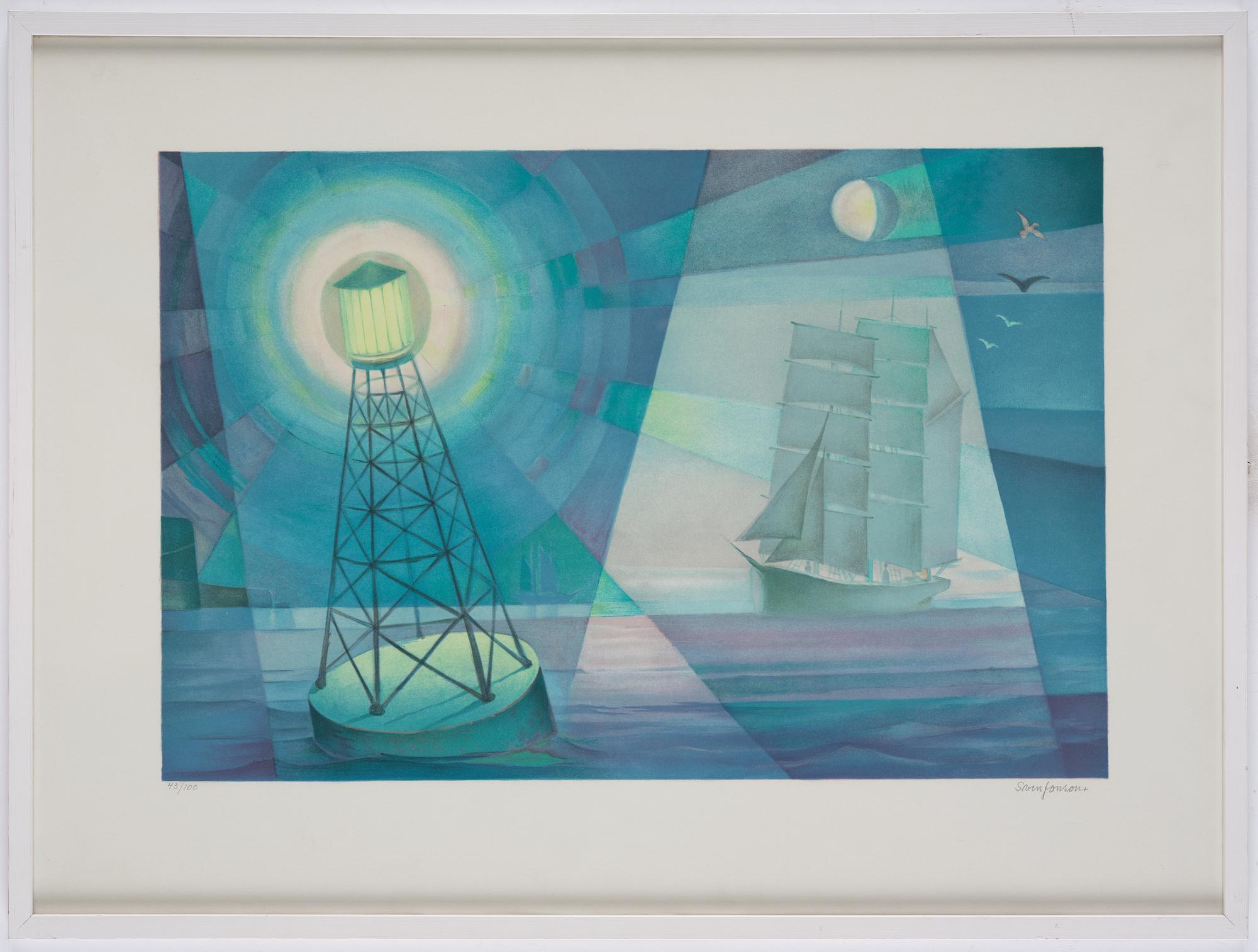 Sven Jonson, Untitled, from "Hommage aux Prix Nobel" (Nobelprismappen).