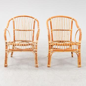 Trädgårdsmöbel, 4 delar, 1900-talets mitt.