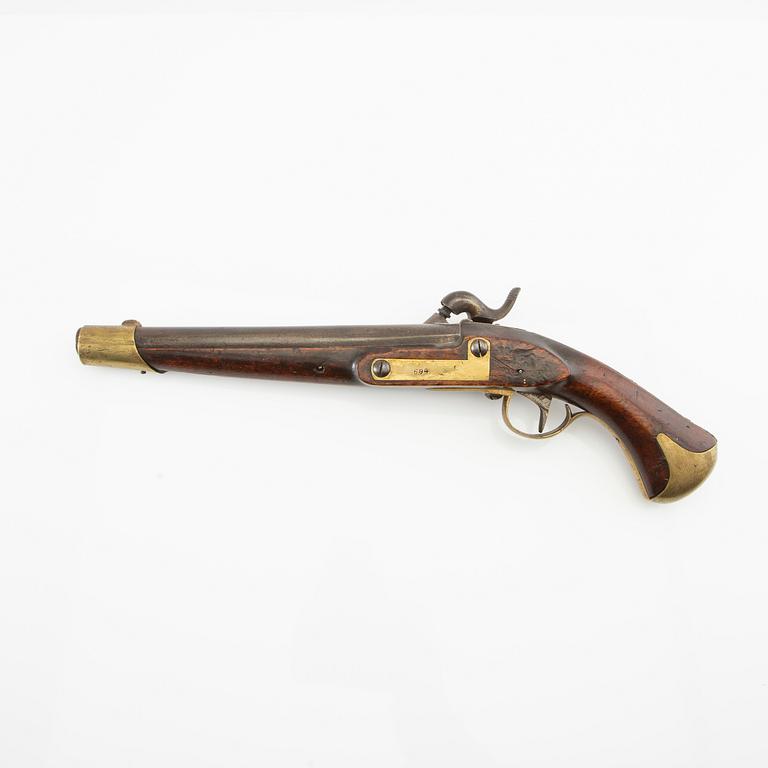 Percussion pistol, Swedish m/1820-57(59).