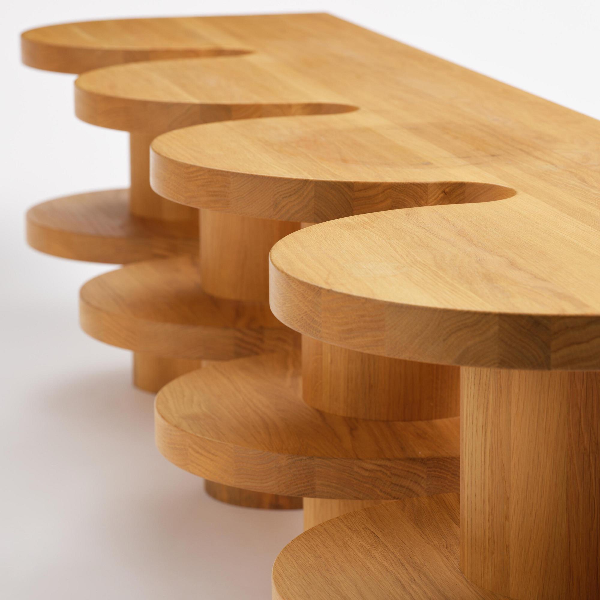 Gustaf Westman, a “Curvy Sideboard”, Gustaf Westman Objects, Sweden, 2020s.