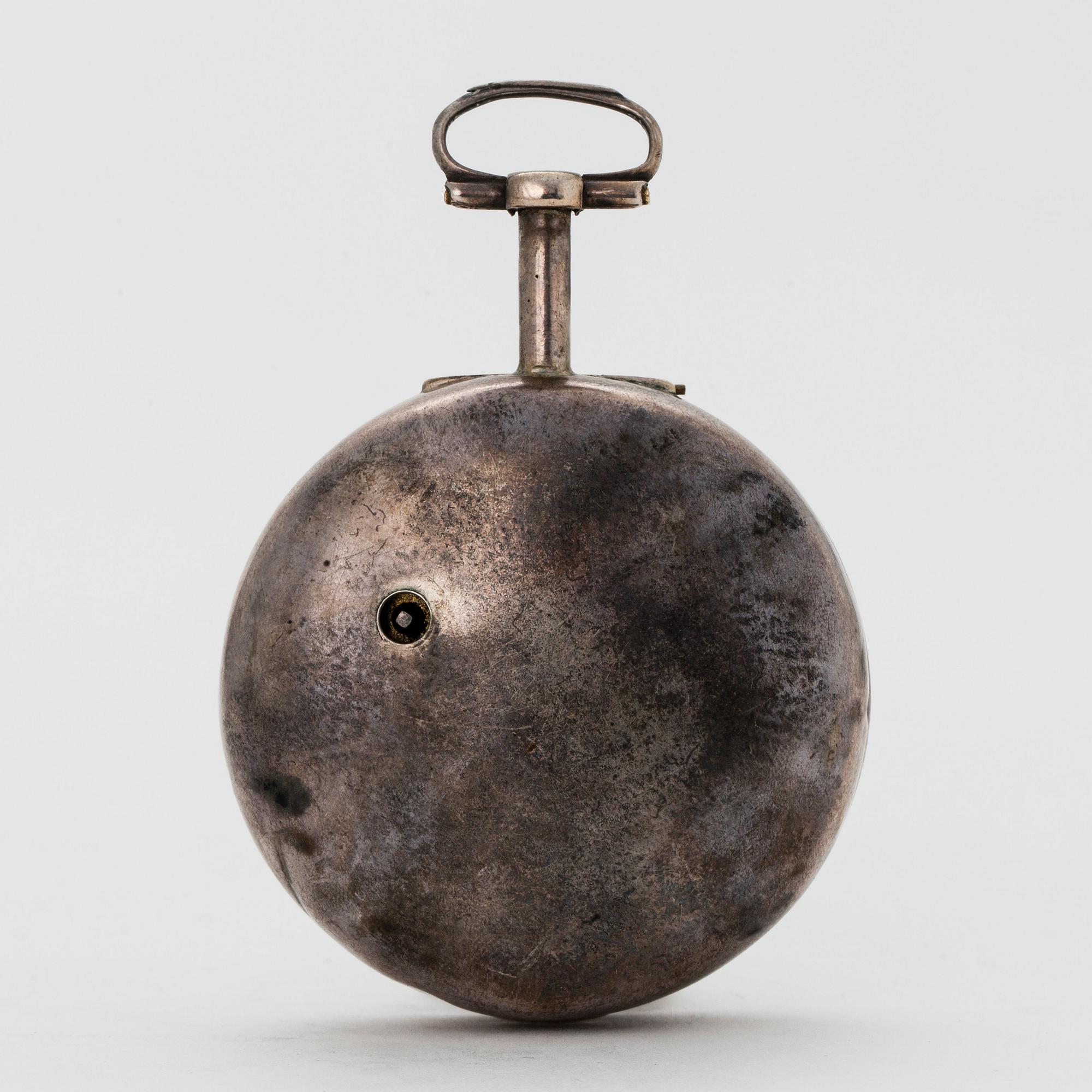 G Masterman, fickur silver, sent 1700-tal, London.