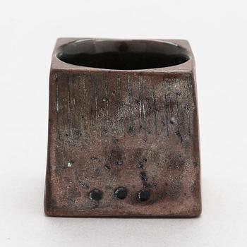 Rut Bryk, a stoneware cruet signed BRYK.
