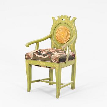 Armchair from the second half of the 19th century.