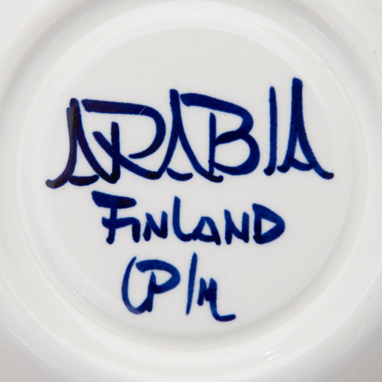 ULLA PROCOPÉ, TEKOPPAR, ett par, "Fiesta", Arabia, i produktion 1964-71.
