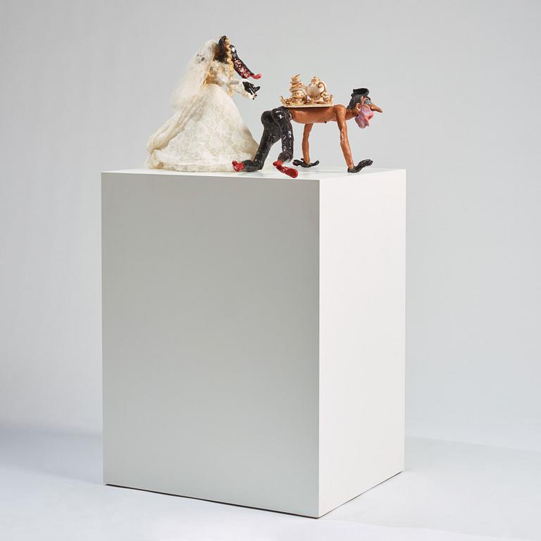 Nathalie Djurberg & Hans Berg, "The Brain Has Corridors - Rat Bride".
